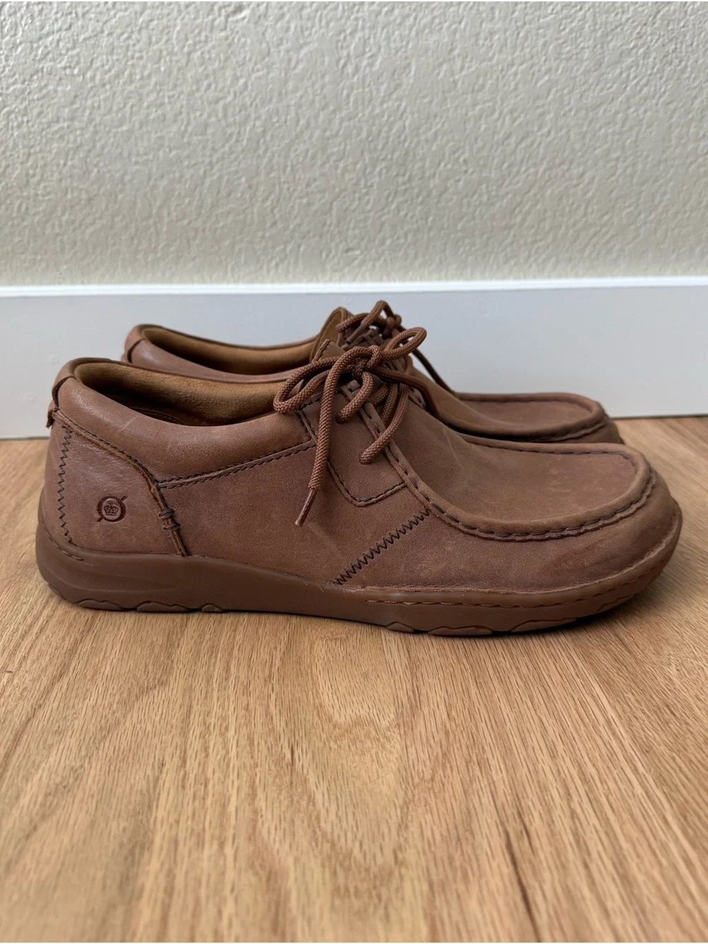 Born Samson Leather Brown Tan Oxford Men’s 11.5